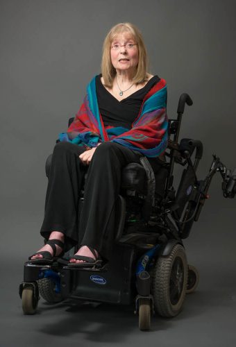 Now, I’m a quadriplegic with an art career without the use of my hands and trying to find purpose in a life consumed by a chronic illness.