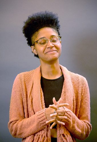 I woke up in the morning, and one of my eyes couldn’t open. I could no longer see right. I was in a lot of physical pain and my legs had trouble moving.